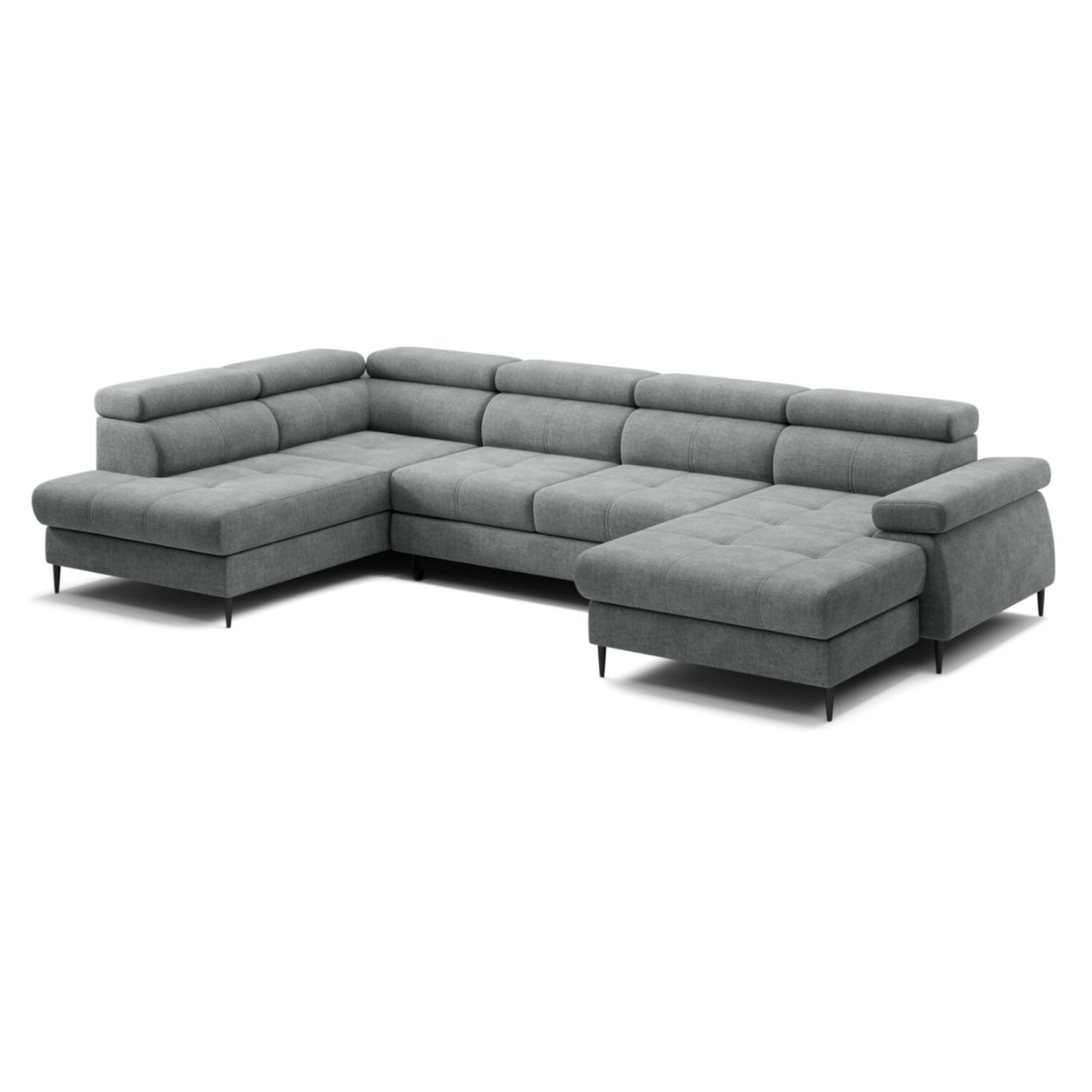 PZ SEVILLE Grey design Sofa bed